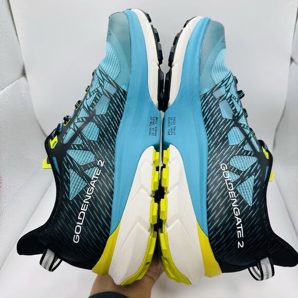 Scarpa Golden Gate ATR 2 Shoe ‘Azure Lime’ - Men\'s Trail Shoes Size 9.5 / 10.5W main image 9